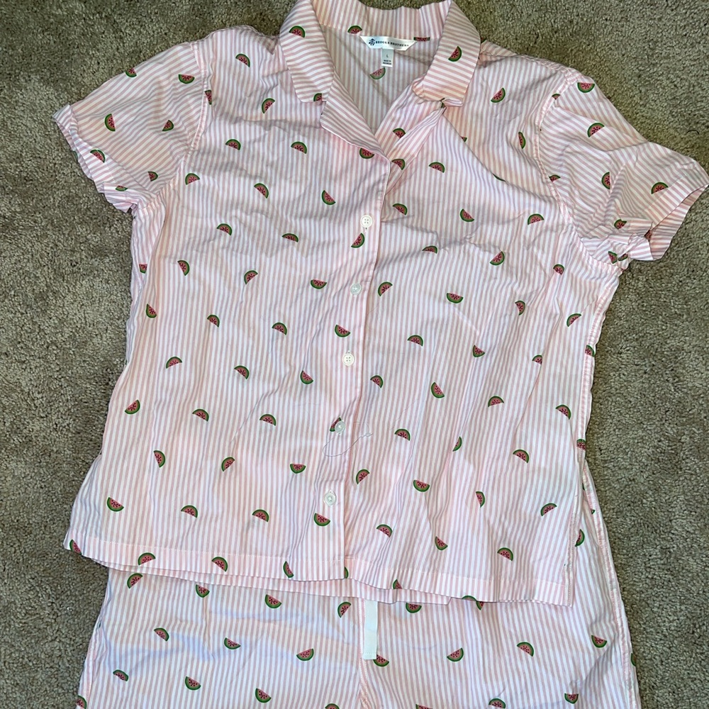 Brooks Brothers Pajama Short Set